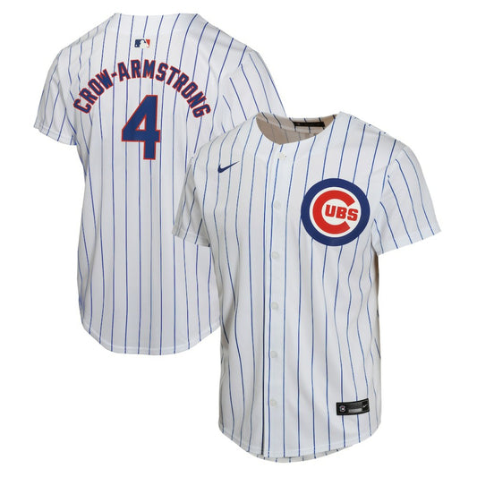 Pete Crow-Armstrong Chicago Cubs Nike Youth Home Game Player Jersey - White | MLB Jerseys