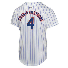 Pete Crow-Armstrong Chicago Cubs Nike Youth Home Game Player Jersey Lifestyle