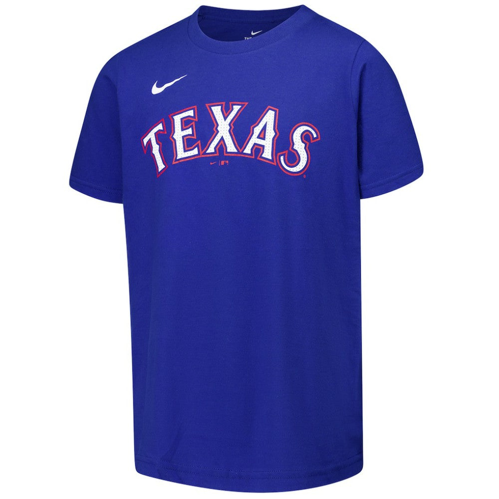 Evan Carter Texas Rangers Nike Youth Name & Number T-Shirt Online