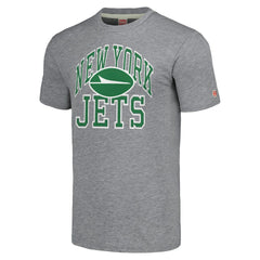 New York Jets Homage Unisex Arch T-Shirt Gray - NFL