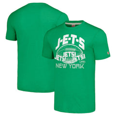 New York Jets Homage Unisex J-E-T-S Tri-Blend T-Shirt Green - NFL