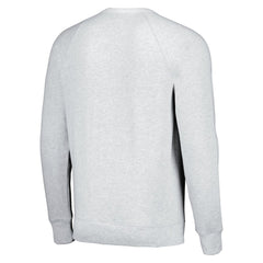 New York Jets Homage Unisex Crest Tri-Blend Crewneck Pullover Sweatshirt White - NFL