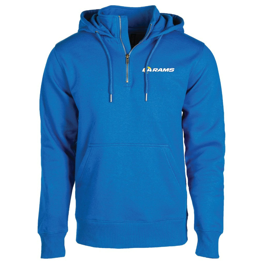 Los Angeles Rams Dunbrooke Unisex Defender Quarter-Zip Hoodie Royal - NFL