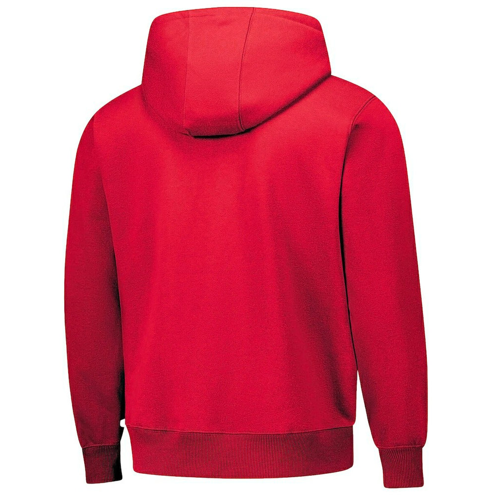 San Francisco 49ers Dunbrooke Unisex Defender Quarter-Zip Hoodie Scarlet - NFL