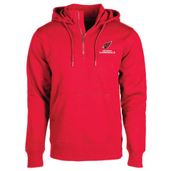 Arizona Cardinals Dunbrooke Unisex Defender Quarter-Zip Hoodie Cardinal - NFL