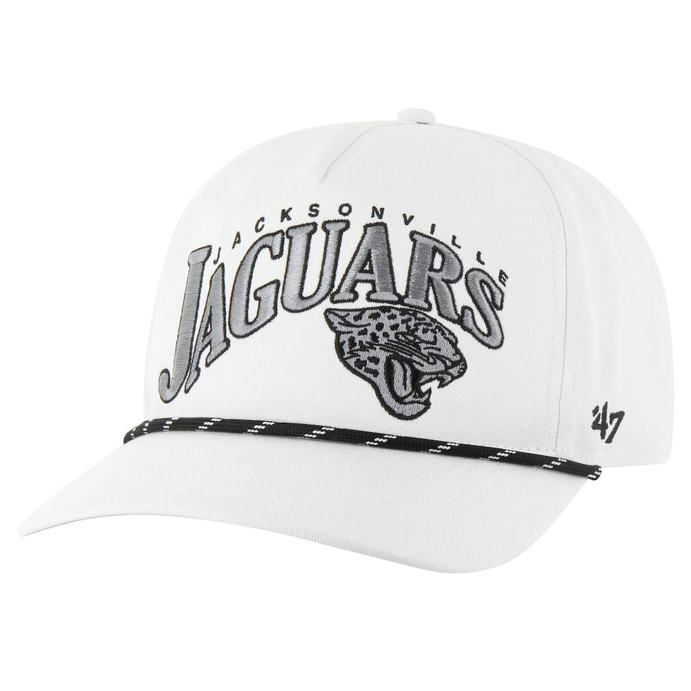 Jacksonville Jaguars '47 Wave Speckle Hitch Rope Adjustable Hat White - 47 brand