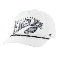 Philadelphia Eagles '47 Wave Speckle Hitch Rope Adjustable Hat White - 47 brand