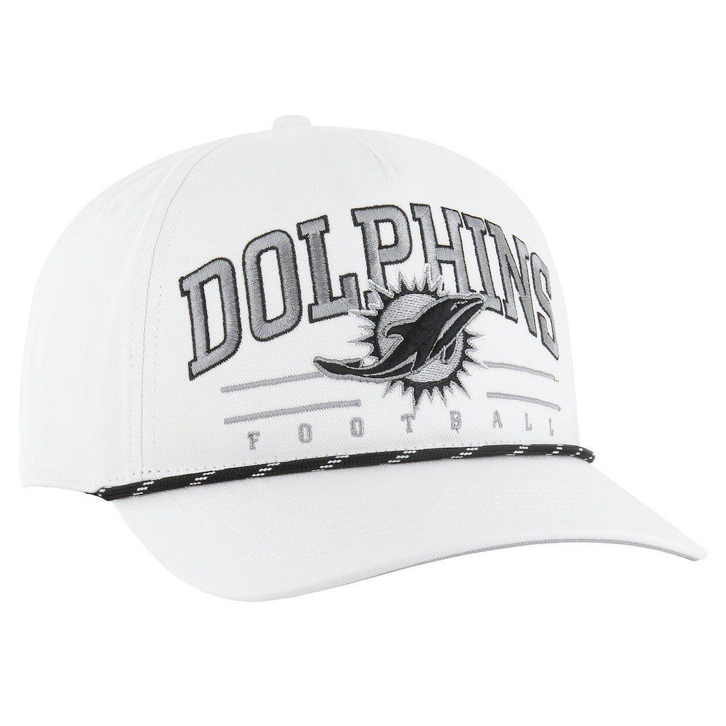 Miami Dolphins '47 Roscoe Speckle Adjustable Hat White - 47 brand