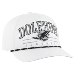 Miami Dolphins '47 Roscoe Speckle Adjustable Hat White - 47 brand