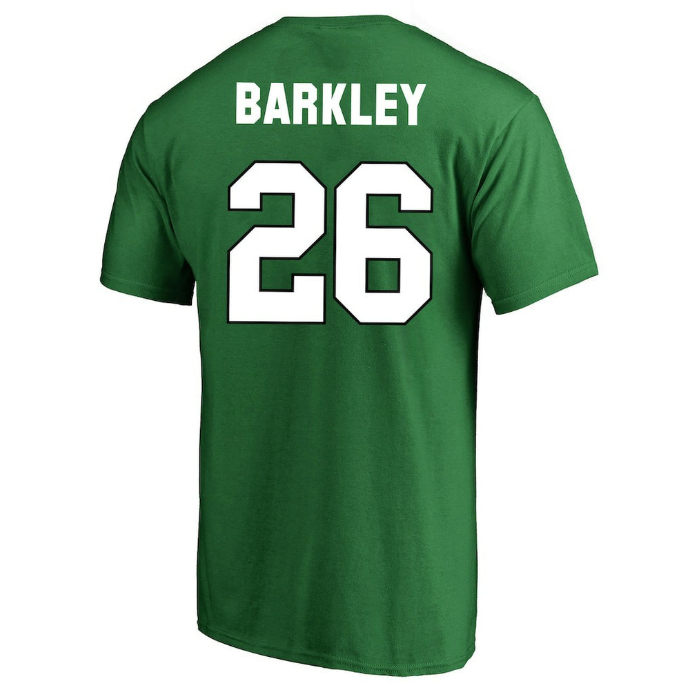 Saquon Barkley Philadelphia Eagles Big & Tall Player Name & Number T-Shirt Kelly Green - Fanatics