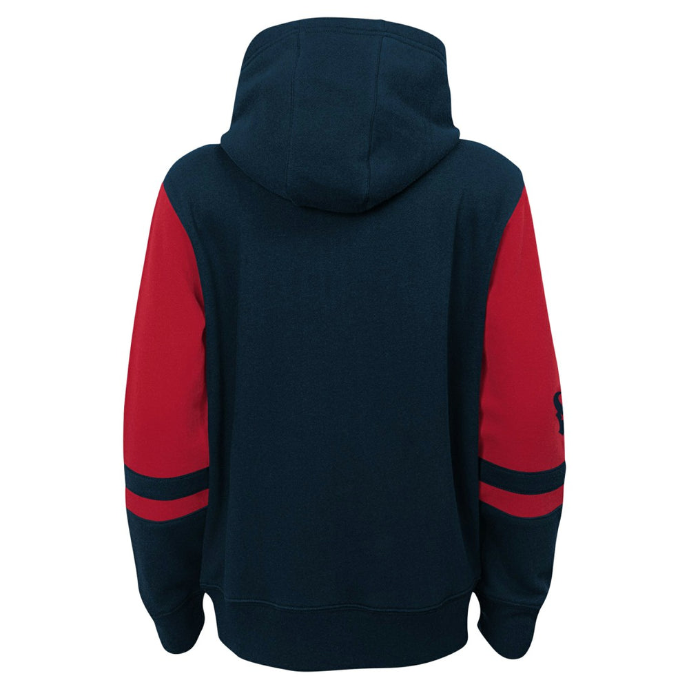 Houston Texans Youth Stadium Color-Block Full-Zip Hoodie Navy - NFL