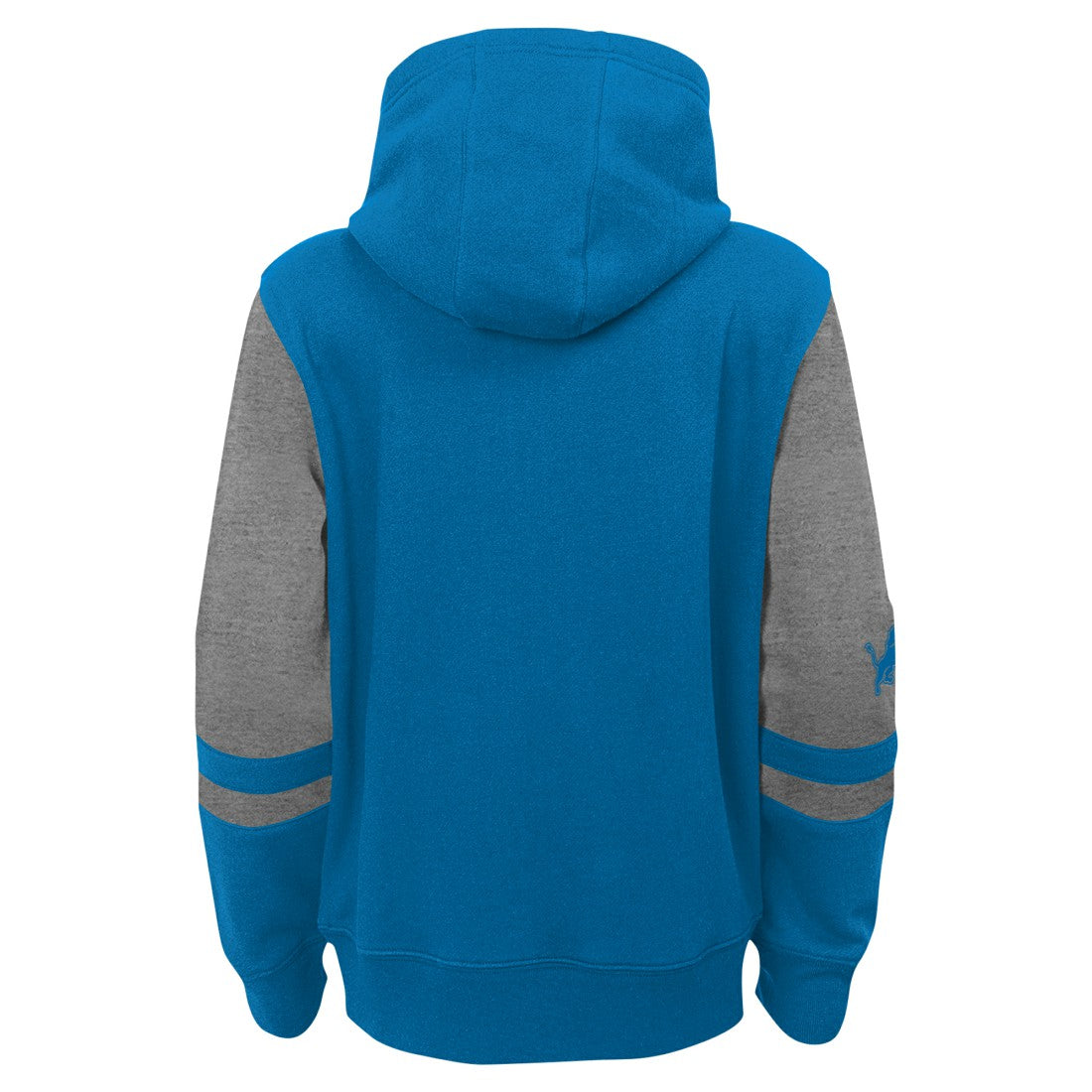 Detroit Lions Youth Stadium Color-Block Full-Zip Hoodie Blue - NFL
