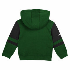 New York Jets Preschool Stadium Color Block Full-Zip Hoodie Green - NFL