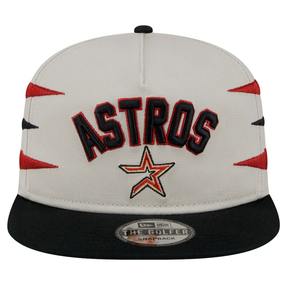 Houston Astros New Era Iron Golfer Snapback Hat Clearance