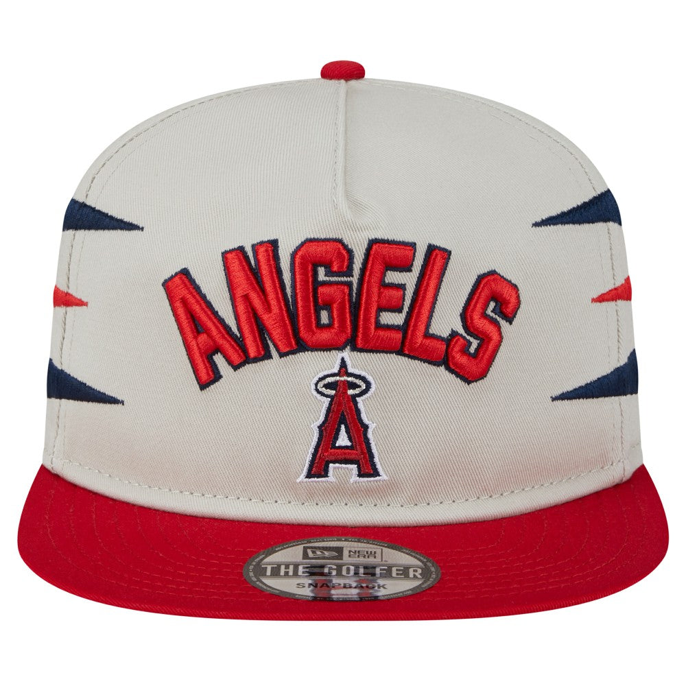 Los Angeles Angels New Era Iron Golfer Snapback Hat On Sale