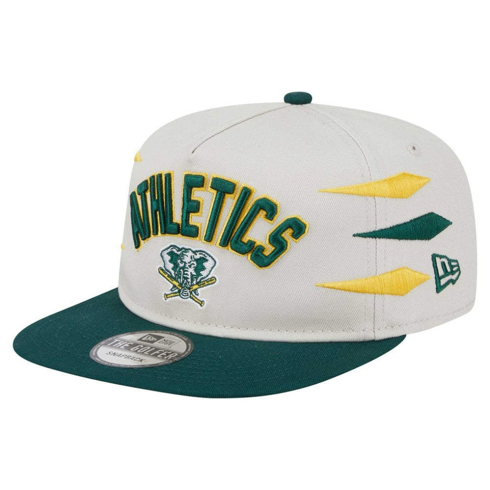 Athletics New Era Iron Golfer Snapback Hat Clearance