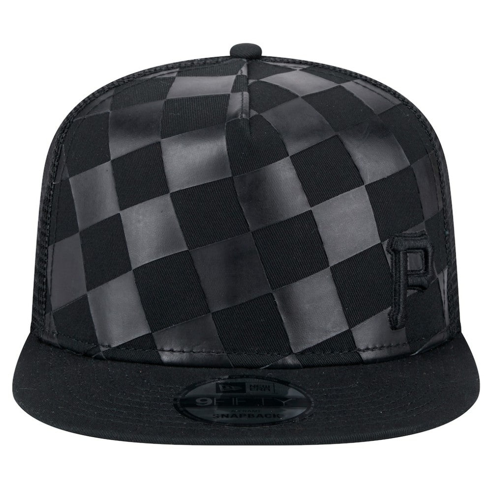 Pittsburgh Pirates New Era Score Check 9FIFTY A-Frame Trucker Snapback Hat for sale