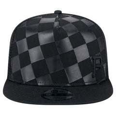 Pittsburgh Pirates New Era Score Check 9FIFTY A-Frame Trucker Snapback Hat for sale
