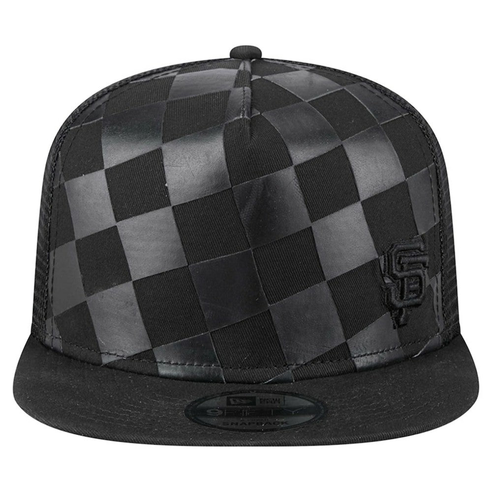 San Francisco Giants New Era Score Check 9FIFTY A-Frame Trucker Snapback Hat Sale