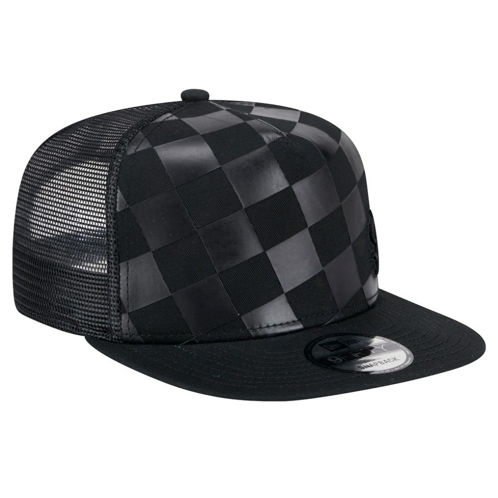 St. Louis Cardinals New Era Score Check 9FIFTY A-Frame Trucker Snapback Hat Lifestyle