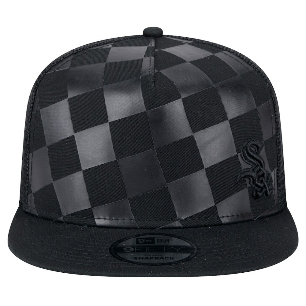 Chicago White Sox New Era Score Check 9FIFTY A-Frame Trucker Snapback Hat On Sale