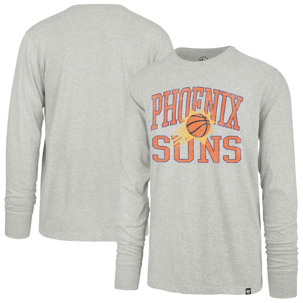 47 brand - Phoenix Suns '47 First Rate Franklin Long Sleeve T-Shirt - Gray
