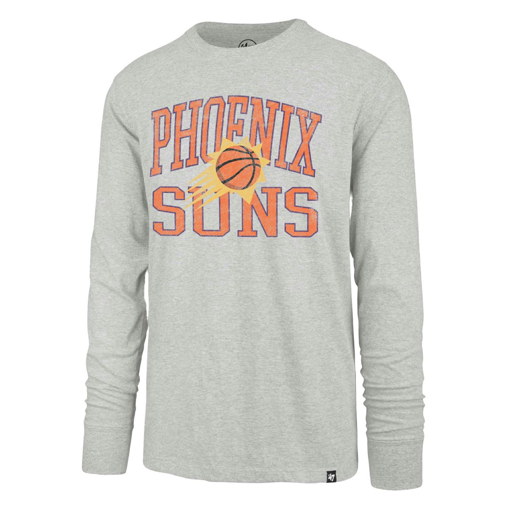 47 brand - Phoenix Suns '47 First Rate Franklin Long Sleeve T-Shirt - Gray