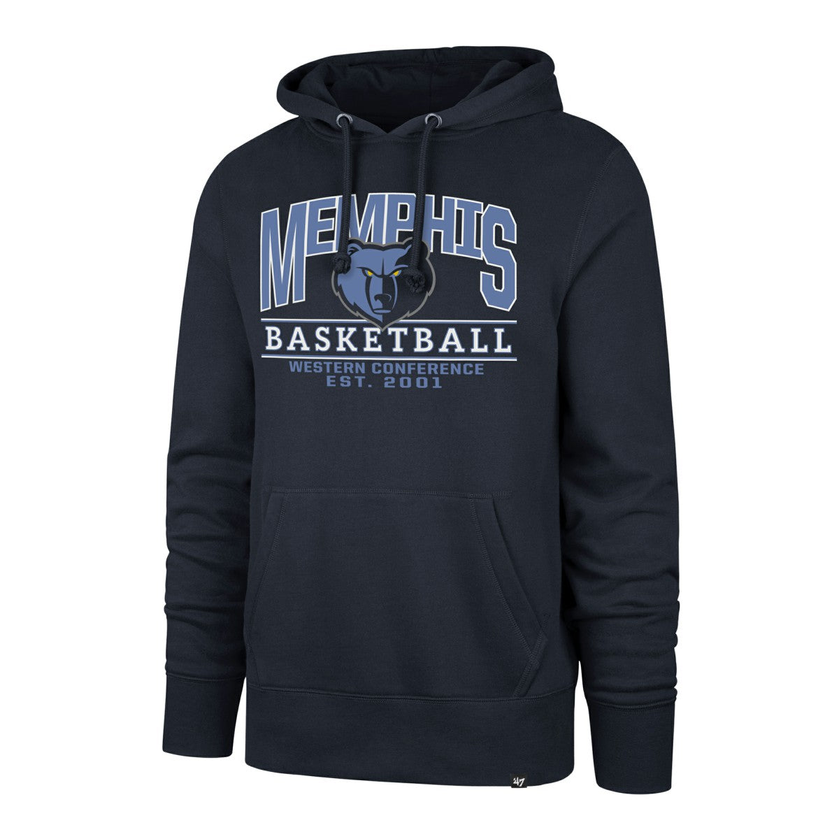 47 brand - Memphis Grizzlies '47 Unisex Good Call Headline Pullover Hoodie - Navy