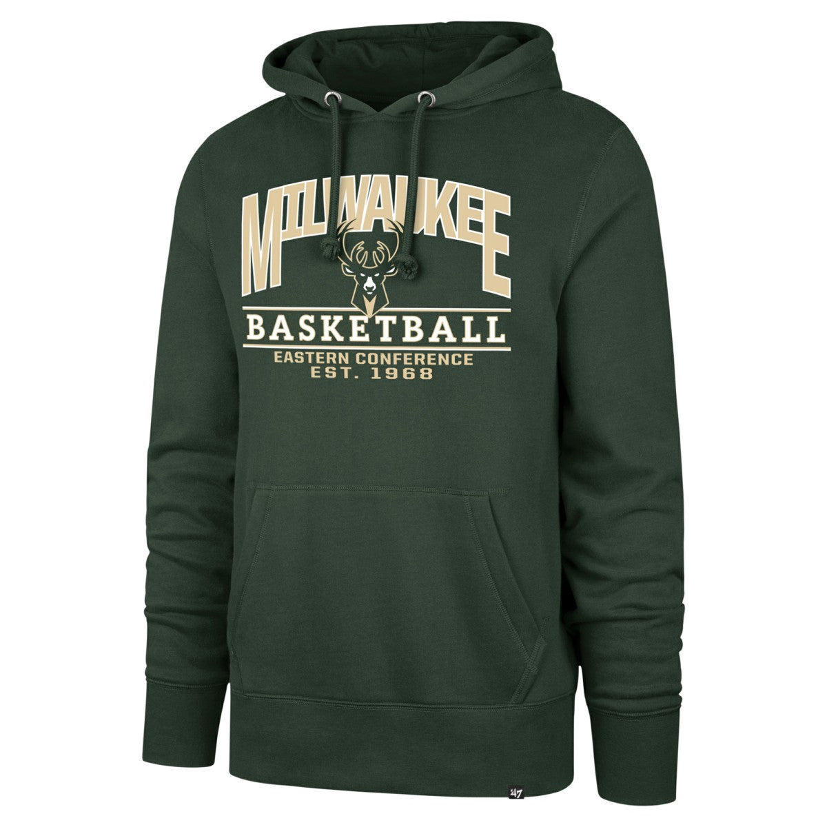 47 brand - Milwaukee Bucks '47 Unisex Good Call Headline Pullover Hoodie - Hunter Green