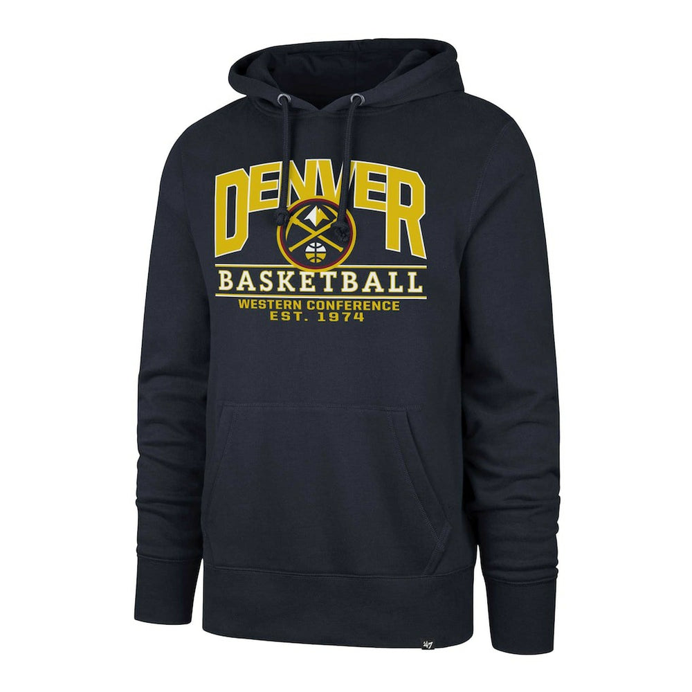 47 brand - Denver Nuggets '47 Unisex Good Call Headline Pullover Hoodie - Navy