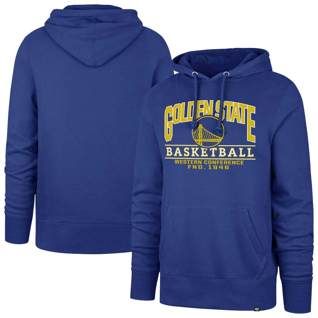 47 brand - Golden State Warriors '47 Unisex Good Call Headline Pullover Hoodie - Royal