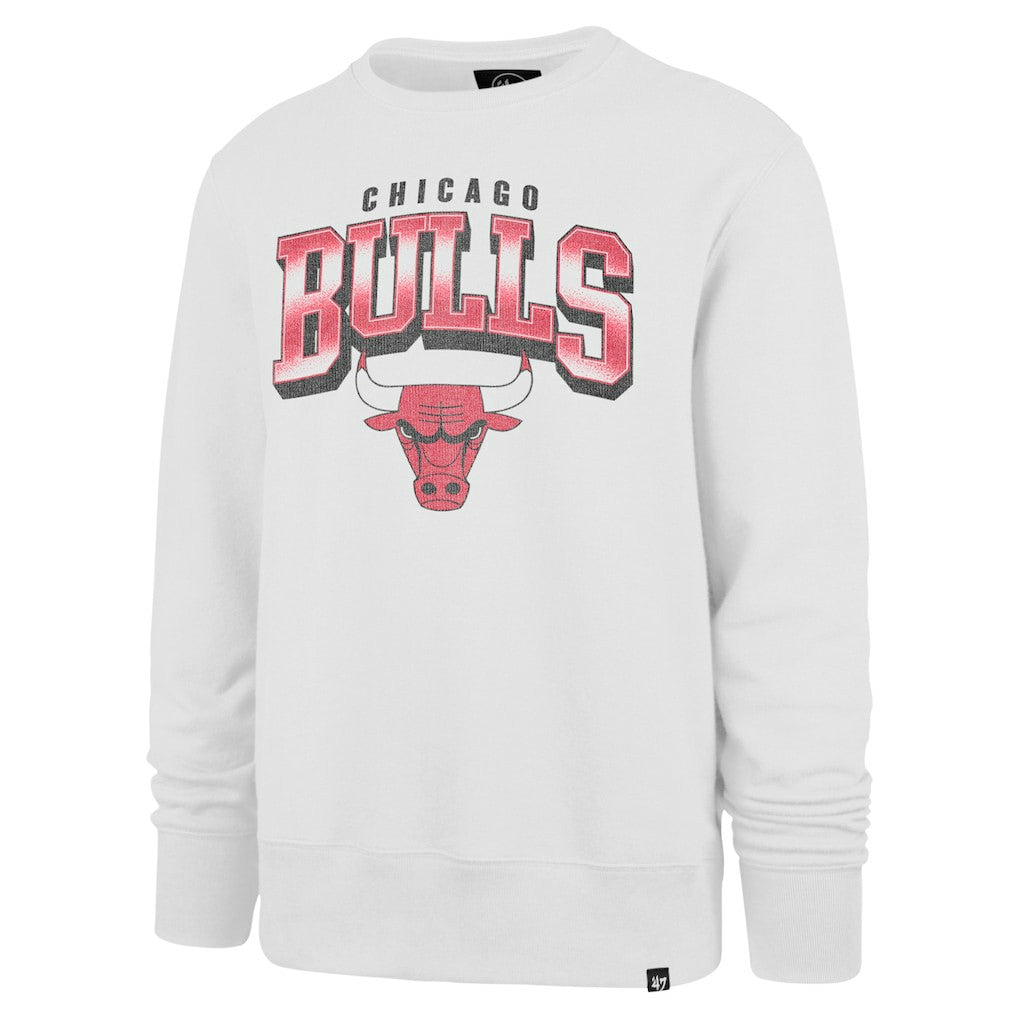47 brand - Chicago Bulls '47 Spotlight Headline Pullover Sweatshirt - White
