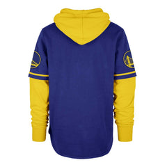 47 brand - Golden State Warriors '47 Trifecta Shortstop Pullover Hoodie - Royal