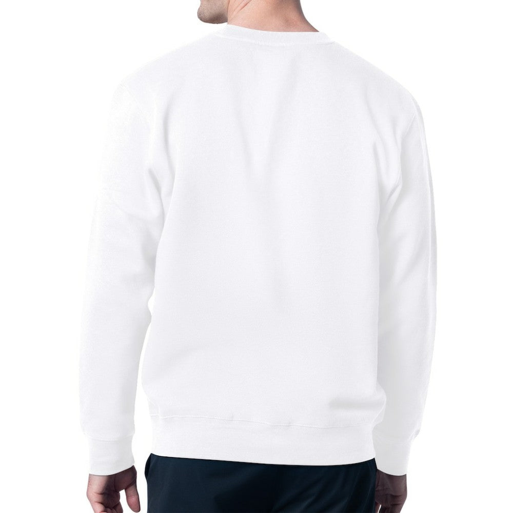 Philadelphia Flyers - Starter Player Grid Fleece Pullover Sweatshirt White