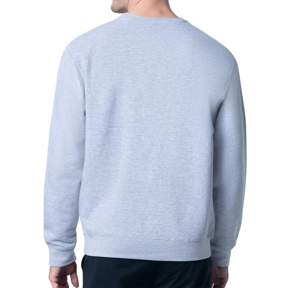 New Jersey Devils - Starter Player Grid Fleece Pullover Sweatshirt Heather Gray