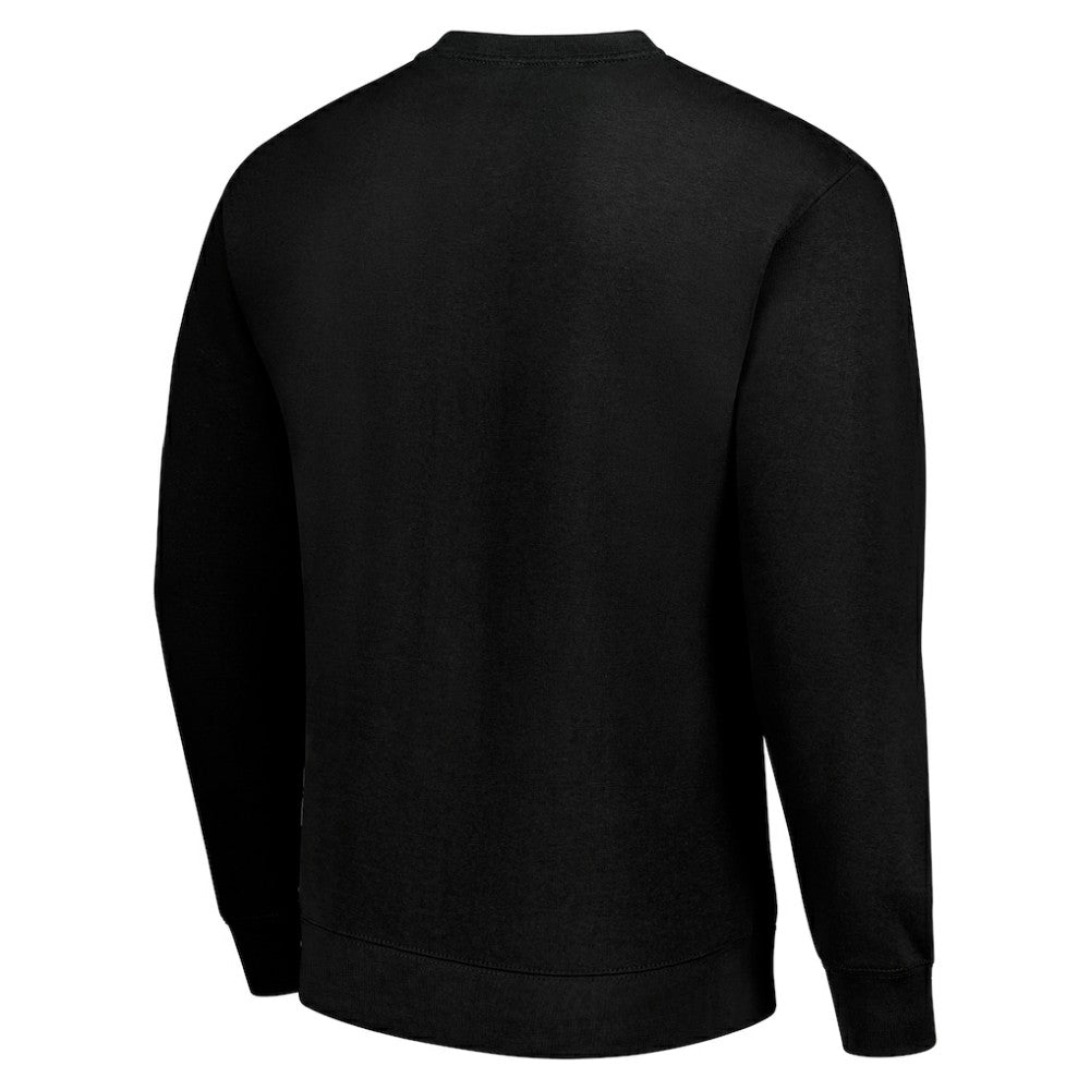 Dallas Stars - Starter Player Grid Fleece Pullover Sweatshirt Black