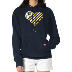NBA - Indiana Pacers G-III 4Her by Carl Banks Women's Heart Pullover Hoodie - Navy