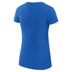 NBA - Golden State Warriors G-III 4Her by Carl Banks Women's Super-Slim Fit Lightweight Heart T-Shirt - Royal