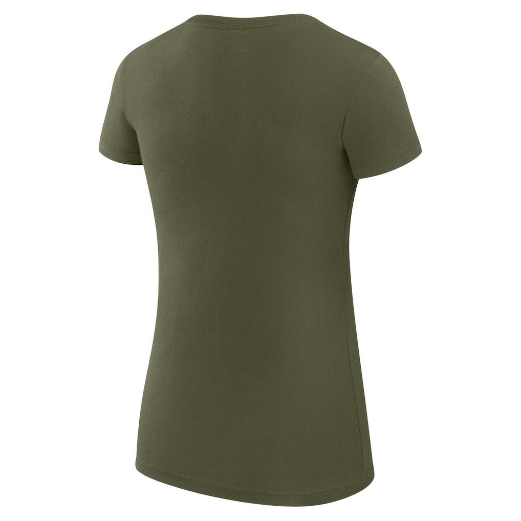 NBA - Boston Celtics G-III 4Her by Carl Banks Women's Super-Slim Fit Lightweight Heart T-Shirt - Olive