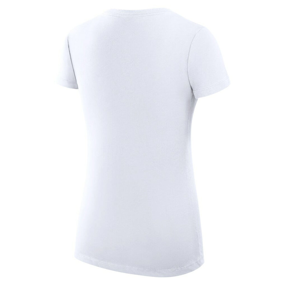 NBA - Indiana Pacers G-III 4Her by Carl Banks Women's Super-Slim Fit Lightweight Heart V-Neck T-Shirt - White