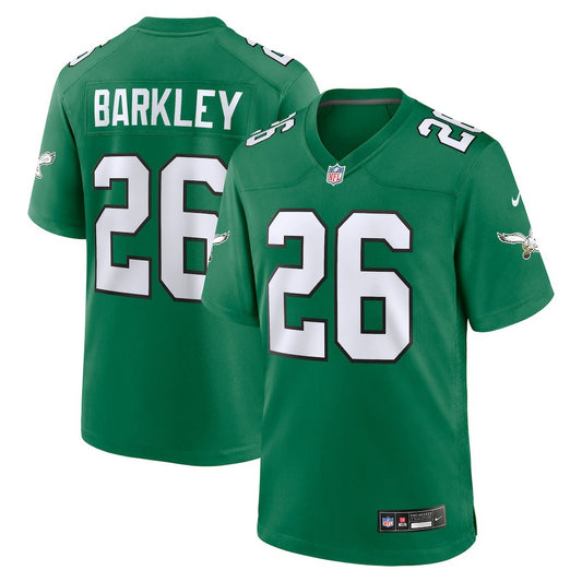 Saquon Barkley Philadelphia Eagles Alternate Game Jersey - Kelly Green | NFL Jerseys
