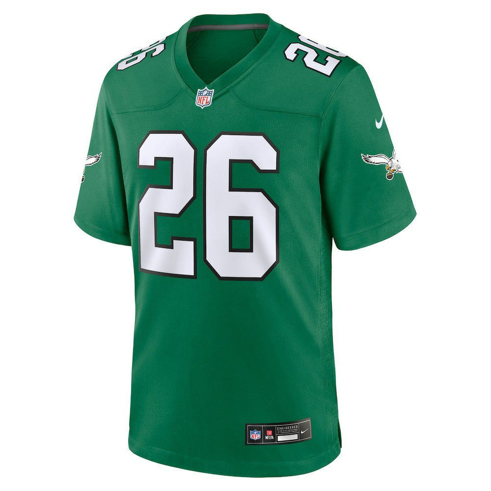 Saquon Barkley Philadelphia Eagles Alternate Game Jersey Kelly Green - Nike