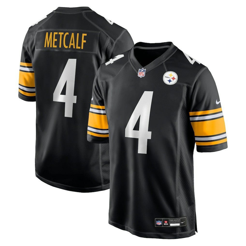 DK Metcalf Pittsburgh Steelers Game Player Jersey Black - Nike