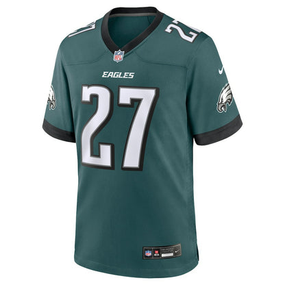 Quinyon Mitchell Philadelphia Eagles Player Game Jersey - Midnight Green | NFL Jerseys
