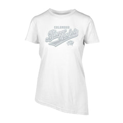 Columbus Blue Jackets - Levelwear Women's Birch Sweep T-Shirt White