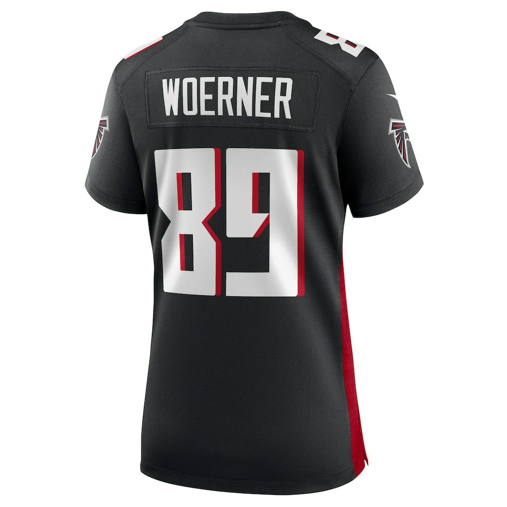 Charlie Woerner Atlanta Falcons Women's Game Jersey Black - Nike