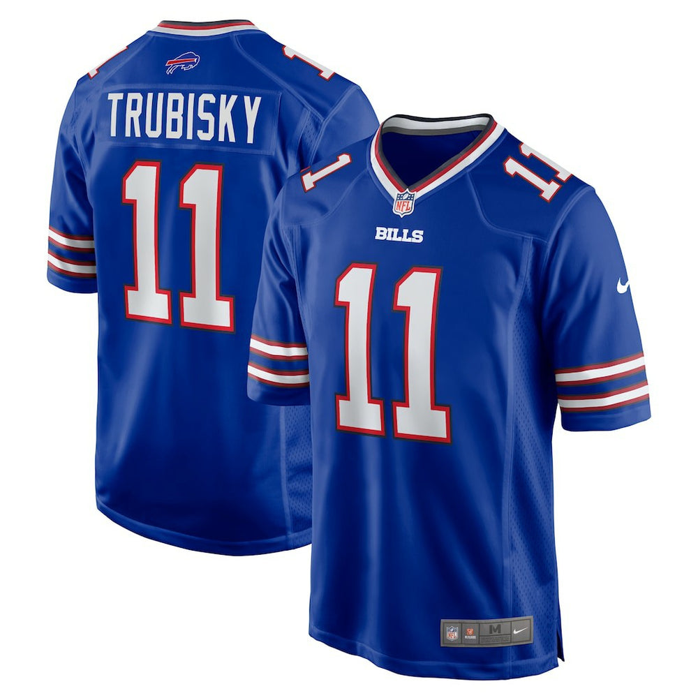 Mitchell Trubisky Buffalo Bills Game Jersey Royal - Nike