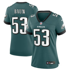 Zack Baun Philadelphia Eagles Women's Game Jersey Midnight Green - Nike