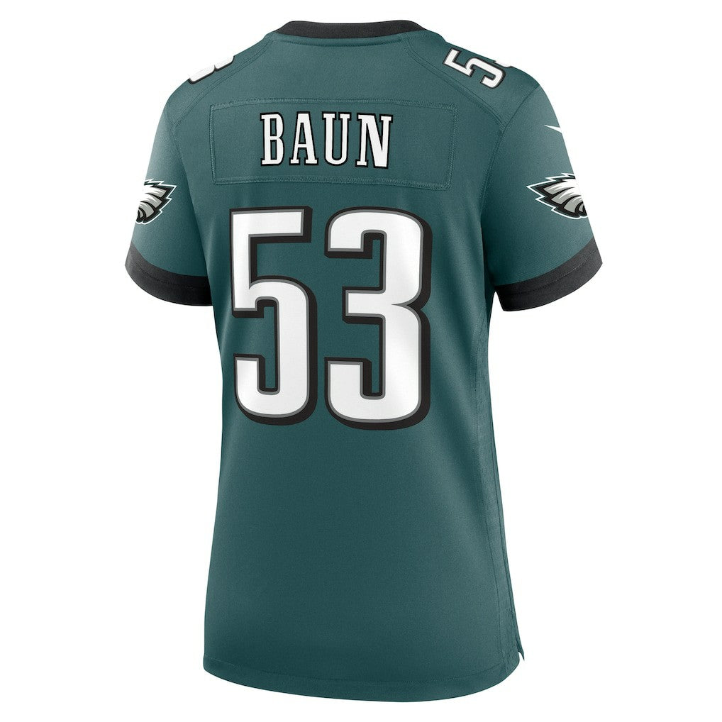 Zack Baun Philadelphia Eagles Women's Game Jersey Midnight Green - Nike
