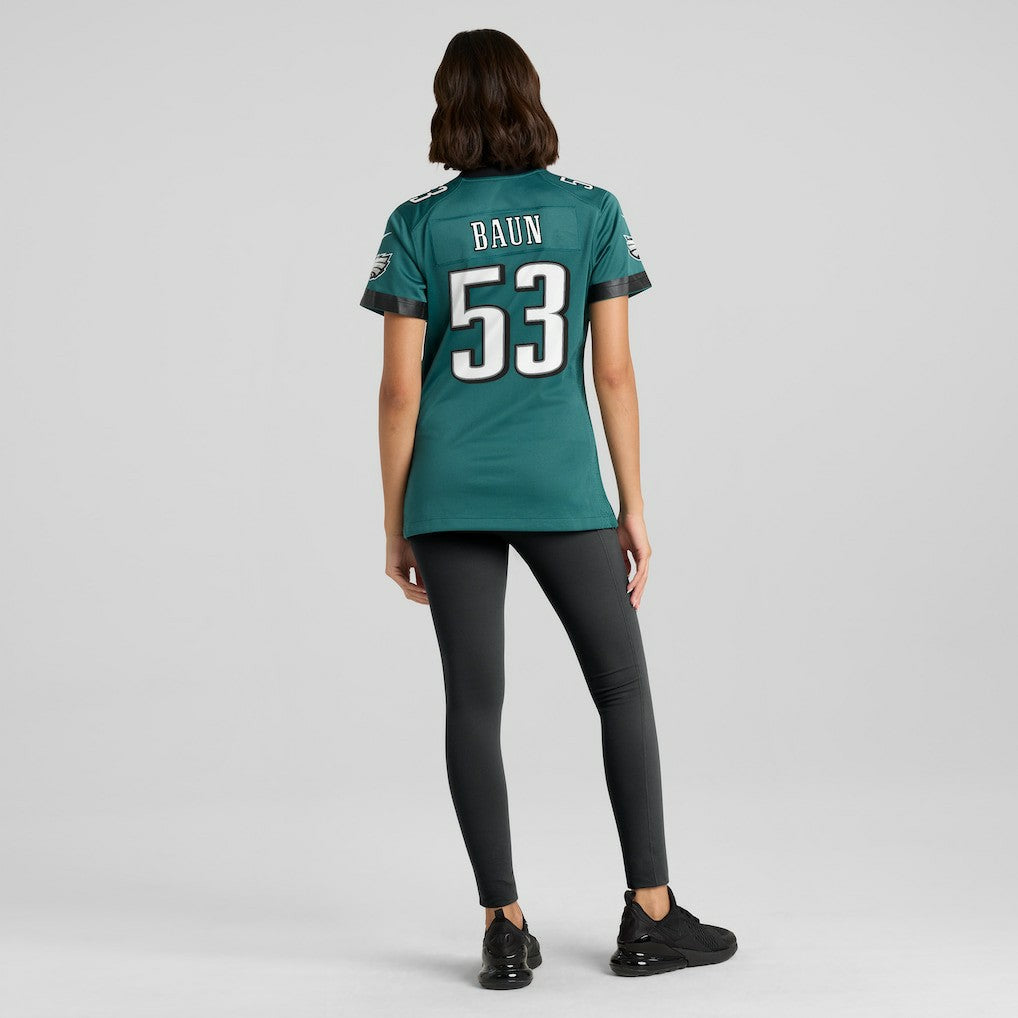 Zack Baun Philadelphia Eagles Women's Game Jersey Midnight Green - Nike